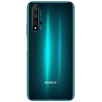 荣耀20 4800万超广角AI四摄 3200W美颜 麒麟Kirin980全网通版8GB+128GB 蓝水翡翠 移动联通电信4G全面屏