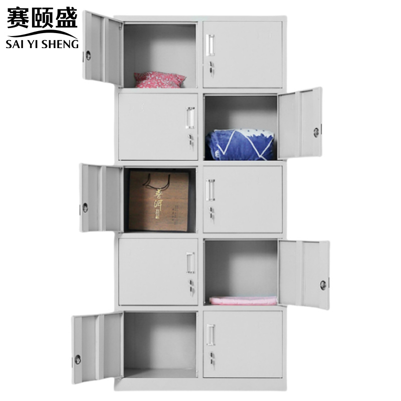 赛颐盛办公储物柜10门台高清大图