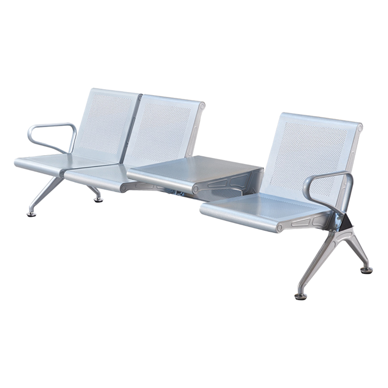 中豫鑫泽 ZYXZ5021034 连排椅机场椅公共座椅长椅等候椅 三人位加茶几高清大图