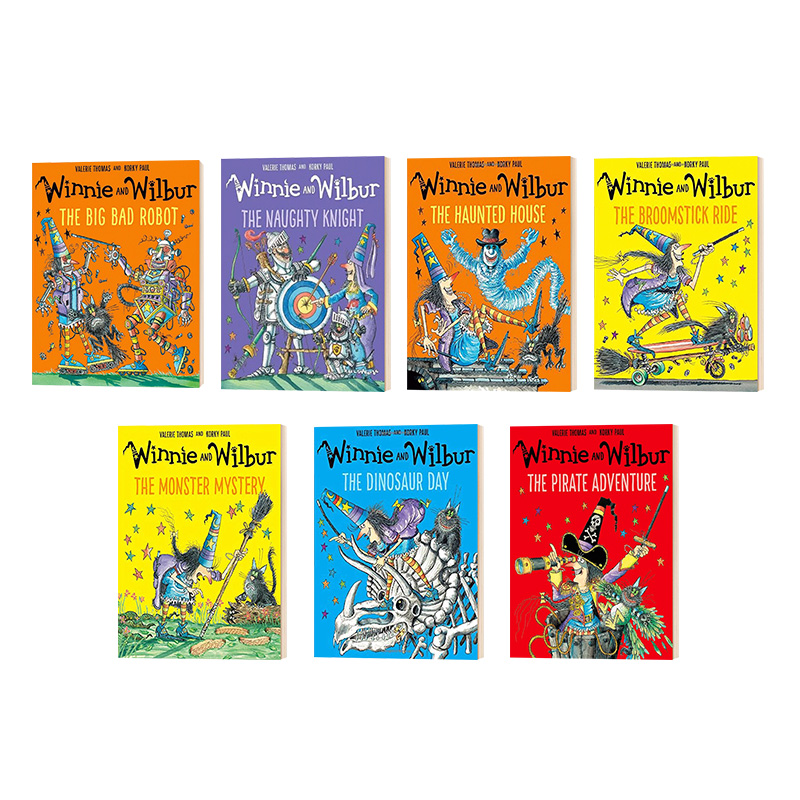 [醉染正版]女巫温妮系列 WINNIE & WILBUR: THE HAUNTED HOUSE 英文原版儿童绘本 少儿英高清大图