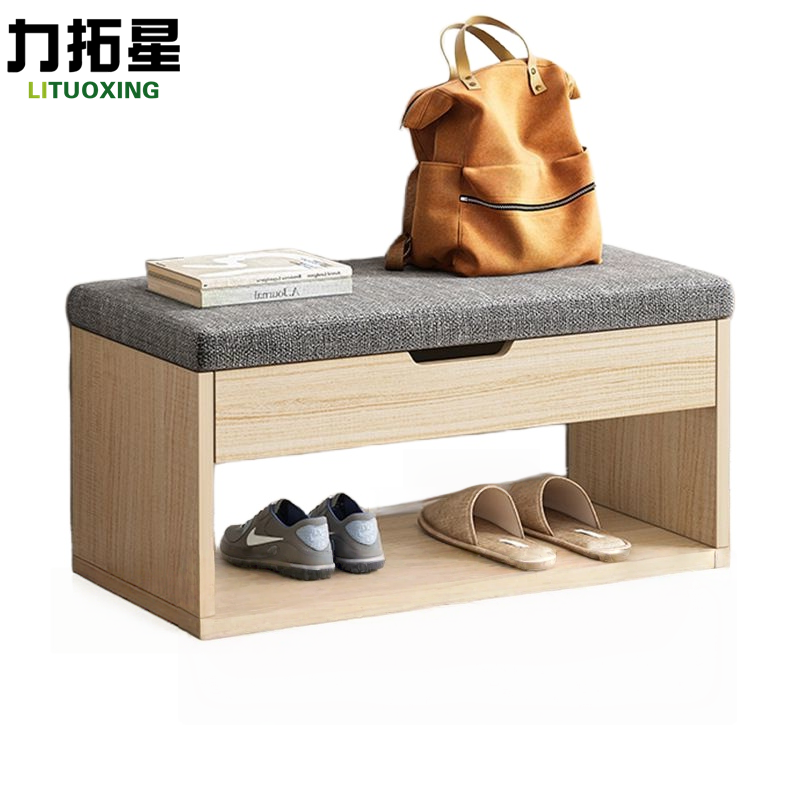 力拓星 软包鞋架 单层40*24*30cm 个高清大图