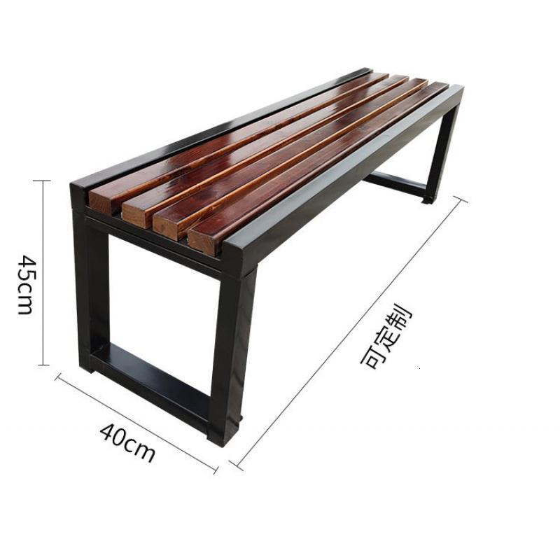 公园椅户外长椅庭院 木ciaa室外长条凳排椅商场健身房休息长椅实木 2.