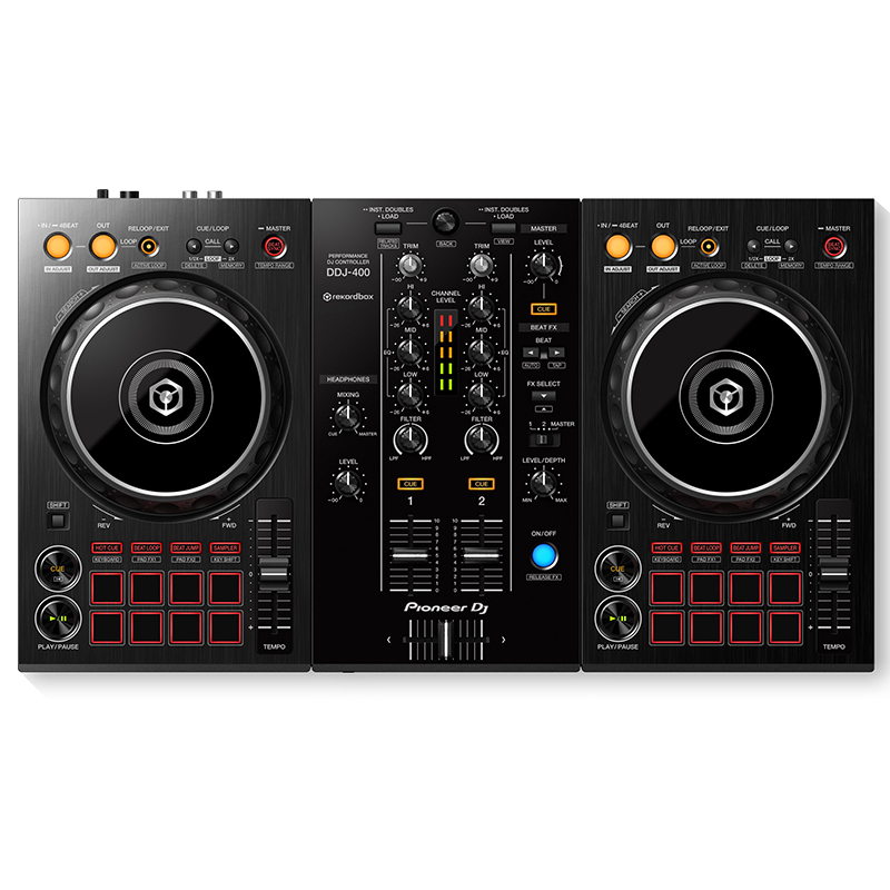 Pioneer 先锋 DDJ-400 Rekordbox DJ控制器DJ音响设备金属