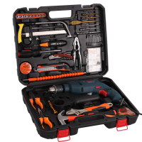 [苏宁自营] 博世(BOSCH) 电钻TSB1300 冲击钻手枪钻调速电动螺丝刀电动工具家装diy 101工具箱套装