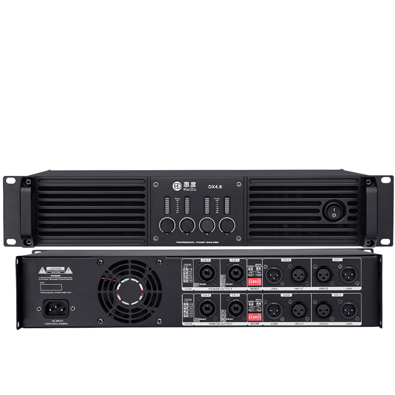 惠度(HuiDu)DX4.8专业四通道800W*4数字纯后级功放(销售单位:台)高清大图