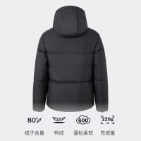 阿迪达斯 (adidas) 男装新款保暖外套连帽鸭绒面包羽绒服JV6187 ZP