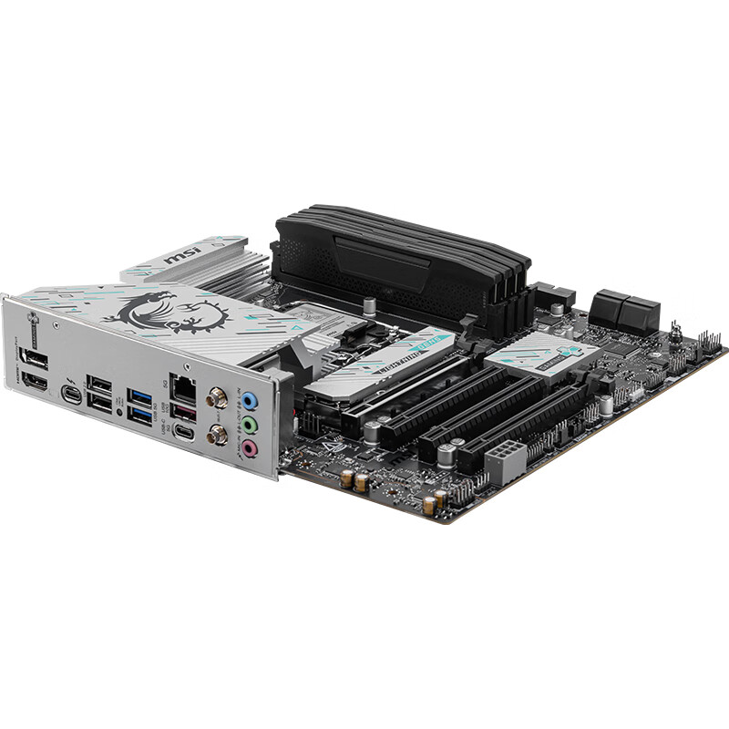 微星B860M GAMING PLUS WIFI7 5G网口主板 支持 CPU 265K/245K (Intel B860/LGA 1851)台式电脑主板高清大图