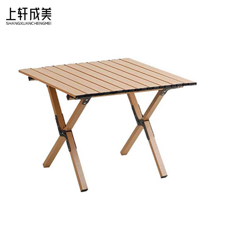 上轩成美户外折叠桌60*60cm/张高清大图