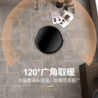 志高(CHIGO)取暖器ZNB-200E(P9J) 机械版三档广角摇头倾倒断电塔式暖风机电暖器玫瑰金