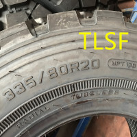 TLSF 轮胎335/80R20 装甲防护车,东风猛士车,乌尼莫克越野车,防爆车轮胎