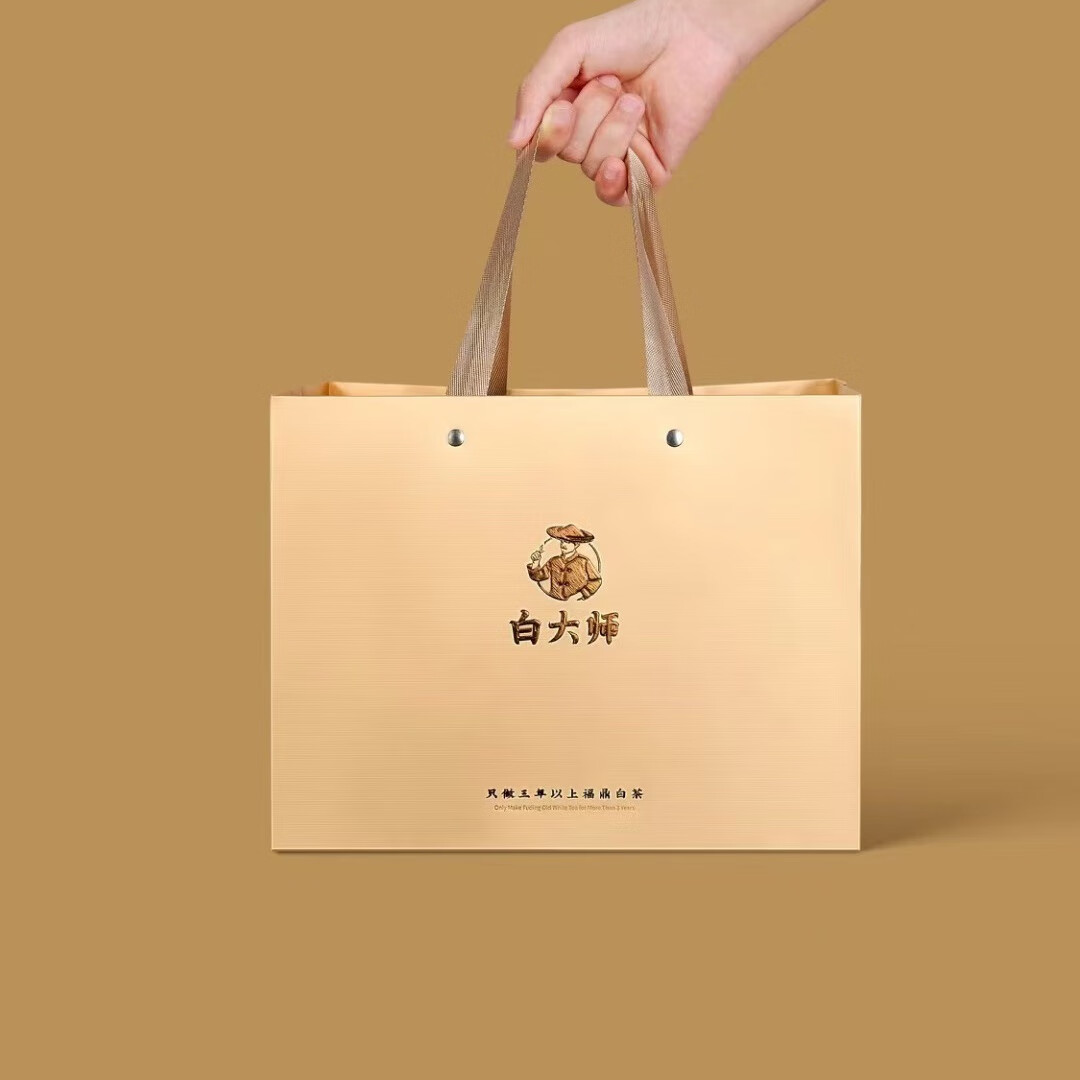 白大师 2019年福鼎高山寿眉老白茶300克 木箱散茶档次礼盒高清大图