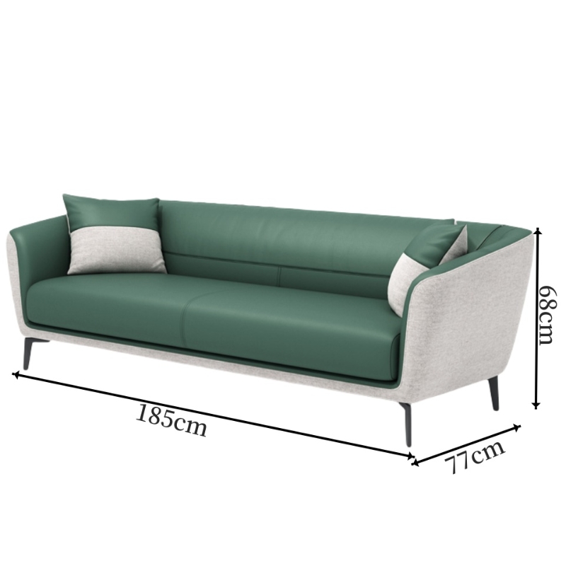 豫龙都沙发三人位张高清大图