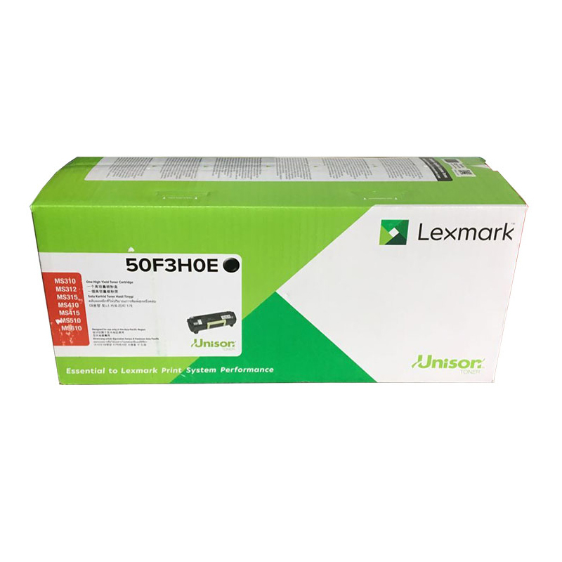 利盟(Lexmark) 50F3H0E 标准容量墨粉5000页 黑色MS312dn/MS310/410(单位:件)