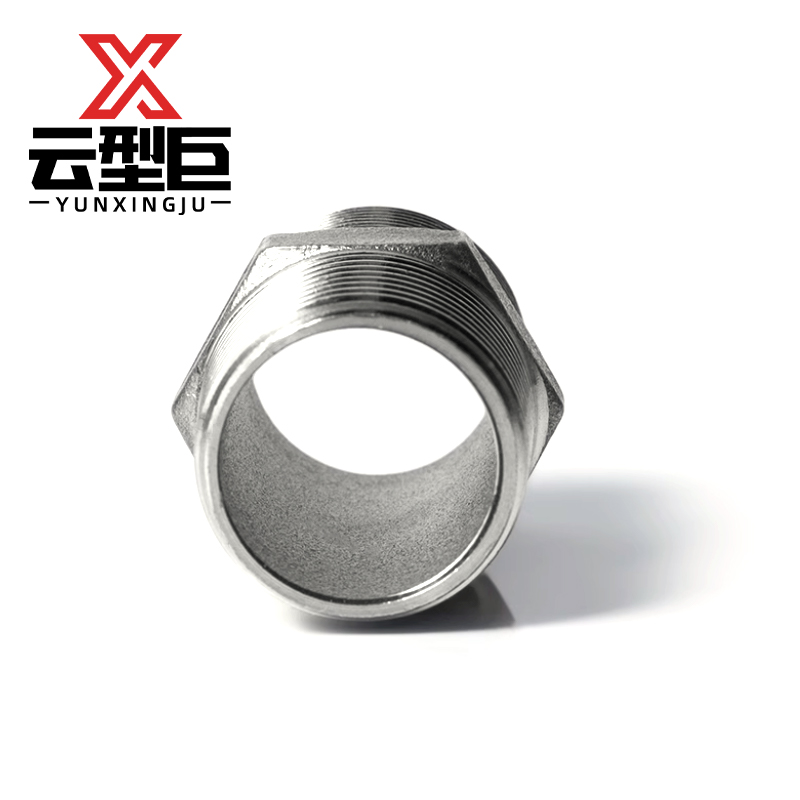 云型巨 不锈钢对丝 不锈钢管件 304 单位:个高清大图