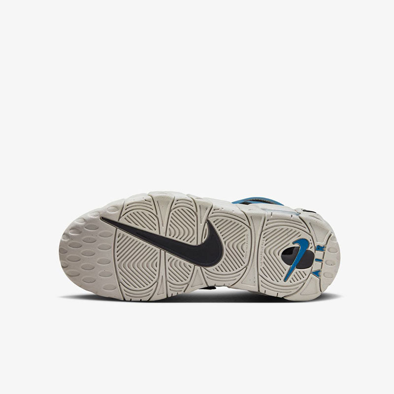 nikeairmoreuptempo大air潮流耐磨中帮复活篮球鞋gs灰蓝fj1387001
