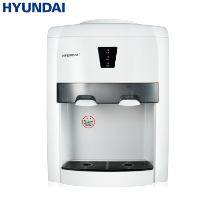 HYUNDAI台式办公温热家用型BL-LWTS1百搭插槽304不锈钢内胆按压出水小型迷你不占空间