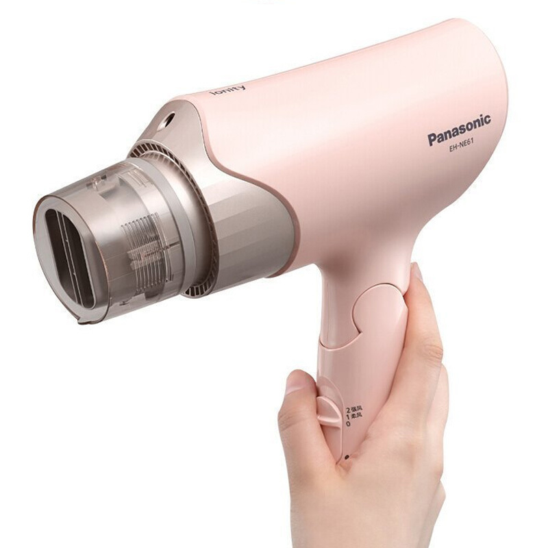 松下(Panasonic)电吹风 EH-NE61 吹风机家用 吹风筒 恒温护发 冷热双出风 可折叠 负离子 网红款