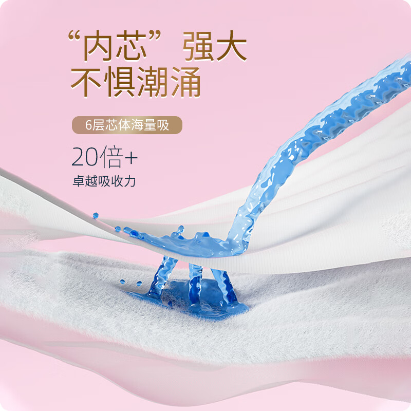 SGD8208(单包)七度空间SPACE7果滋润极薄棉柔夜用卫生巾8片装高清大图
