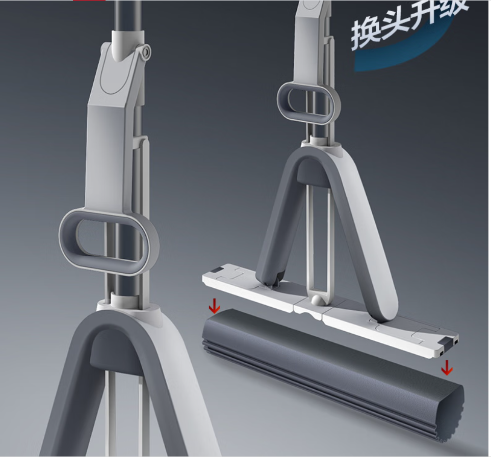 大卫国产旋转强力拖把塑料材质客厅清洁神器高效去污设计高清大图