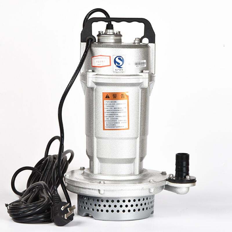 BONJEAN清水潜水泵220V家用抽水泵农用浇花淋菜灌溉喷淋排水泵 750W10米/15吨流量220V2.5寸高清大图