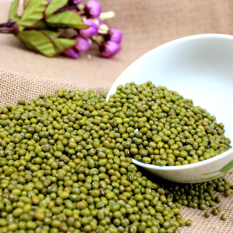 海汀园 绿豆 500g 袋高清大图