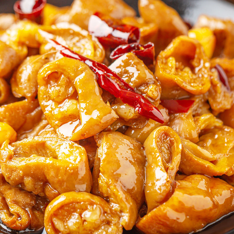 麻辣肥肠卤肥肠猪大肠即食零食卤肉类熟食卤味下酒菜