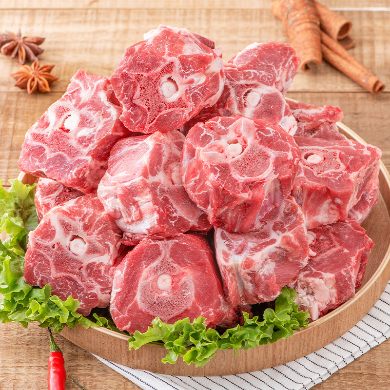 内蒙古羊蝎子生鲜新鲜带肉羊骨头多肉火锅 [小份3斤]多肉羊蝎子 卤肉