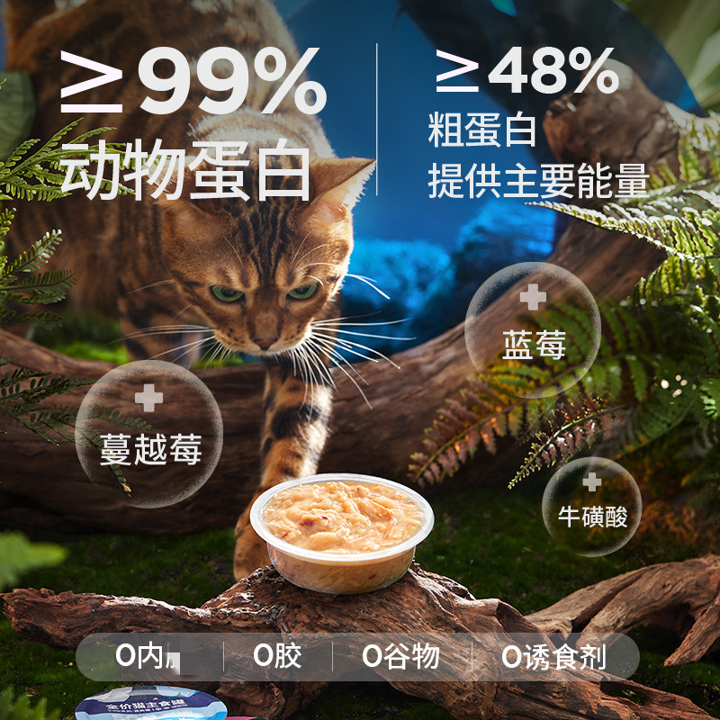 蓝氏猫粮全价主食罐头cute系列真肉罐幼猫湿粮成猫罐头非零食罐头高清大图