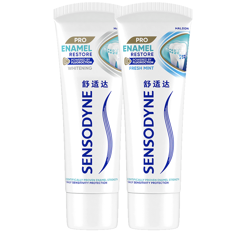 舒适达多效护理护敏健龈抗敏感牙膏300g组合(多效100g+清新美白100g+焕亮美白100g)高清大图