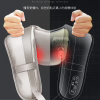 南极人(NanJiren)按摩披肩 NBX6F50173 颈椎按摩仪器 肩颈按摩 颈部腰部肩部按摩 支持定时功能