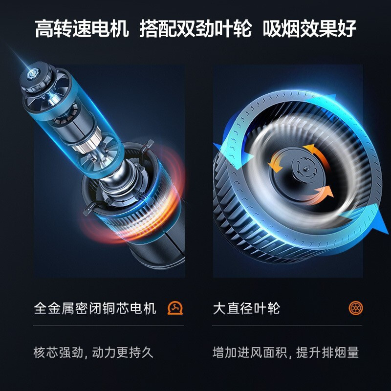 苏泊尔MT13吸油烟机 经典欧式家用厨房抽油烟机排烟机节能大吸力吸烟机