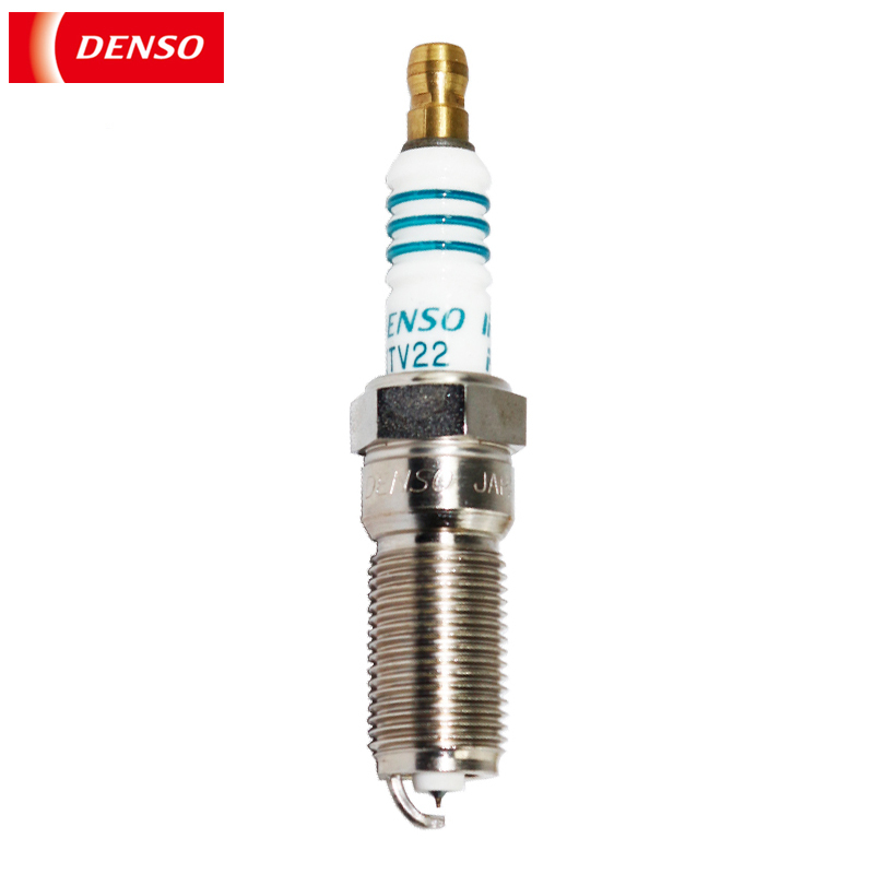 电装(DENSO)单铱金火花塞ITV22适用于致胜2.0T/翼虎/锐界/沃尔沃S60V40/捷豹/揽胜(单支装)