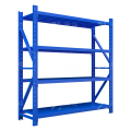 臻远ZYJJ-HJ-030 仓储货架库房置物架重型货架蓝色主架1500*600*2000mm/300kg