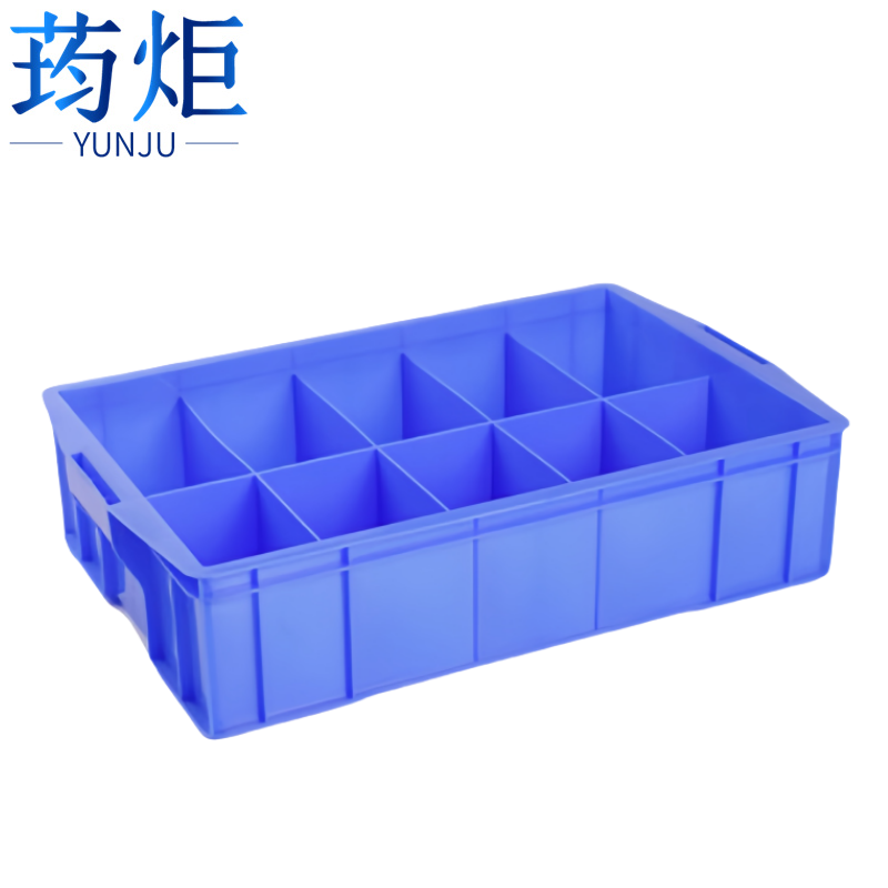 荺炬周转箱十格590mm个