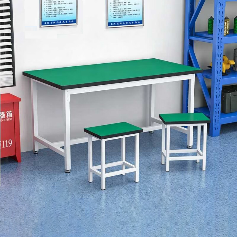 妍苒防静电工作台打包台实验室操作台维修台长240*宽120*高75cm高清大图