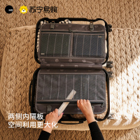 [经典条纹]ito行李箱女拉杆箱经典铝框万向轮旅行男箱登机箱