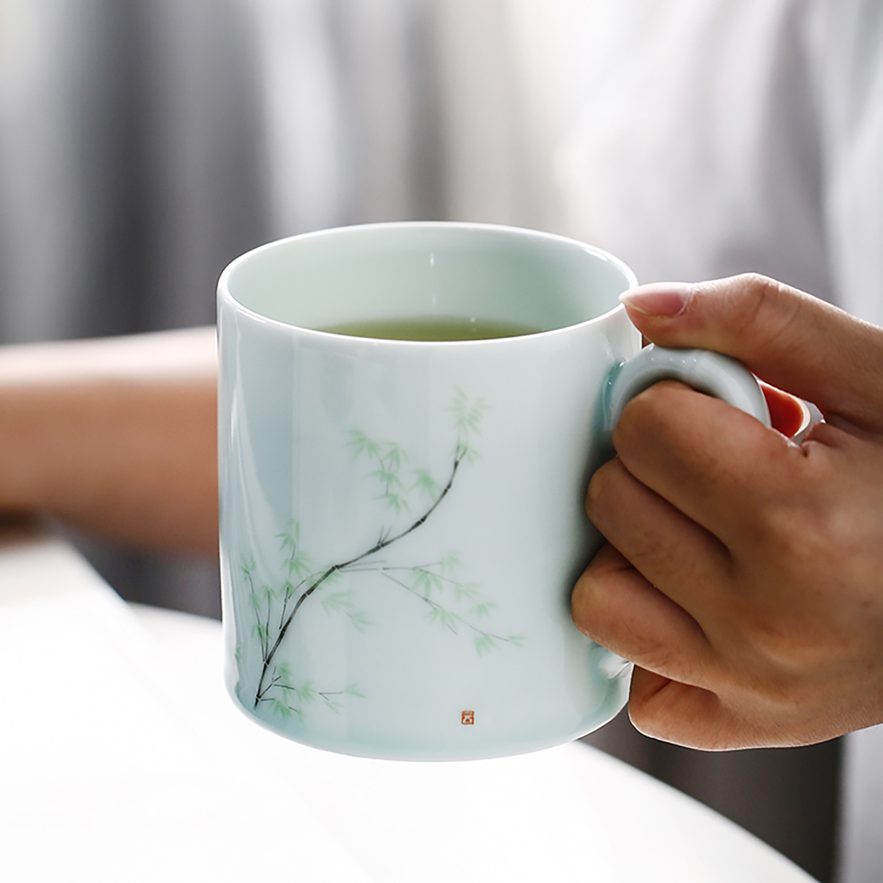 昌南 节节高升办公杯高清大图