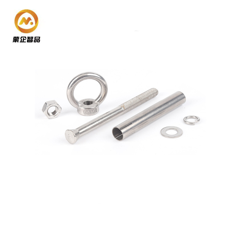 蒙企智品304吊环膨胀挂钩螺丝A级高清大图