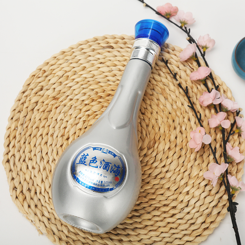 洋河镇 蓝色酒海绵柔珍品 浓香型白酒 500ml*6 整箱