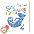 【醉染正版】英文原版 Blue Chameleon 蓝色的变色龙 Emily Gravett 友谊交友绘本 儿童英语启的