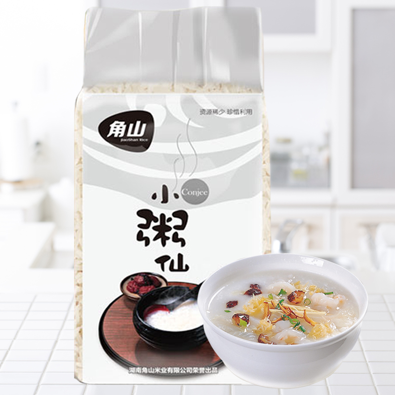 角山(JiaoShan) 大米 小粥仙 粥米 宝宝煮粥 胚芽营养米 早餐营养粥 煮饭熬粥 新米杂粮500g