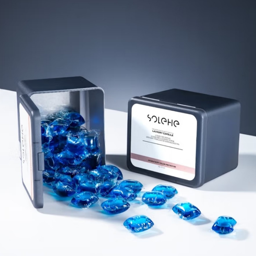 和风雨(SOLEHE) 酵素除菌留香50颗/盒 洗衣凝珠 1.00 瓶/盒 (计价单位:盒) 蓝色