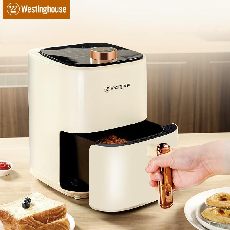 西屋(Westinghouse)空气炸锅3.5L大容量家用智能煎炸锅 无油低脂多功能电炸锅WAF-A99高清大图