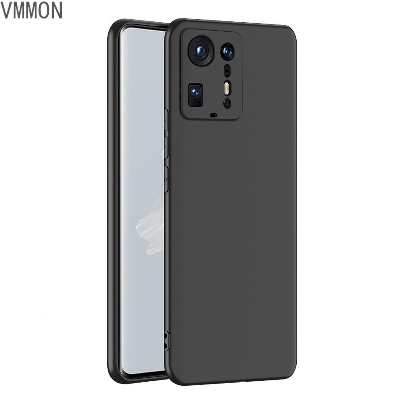 VMONN小米mix4手机壳磨砂黑色硅胶软小米MIX45G外壳防摔xiaomimix4手机套简约2106118C全包镜头高清大图