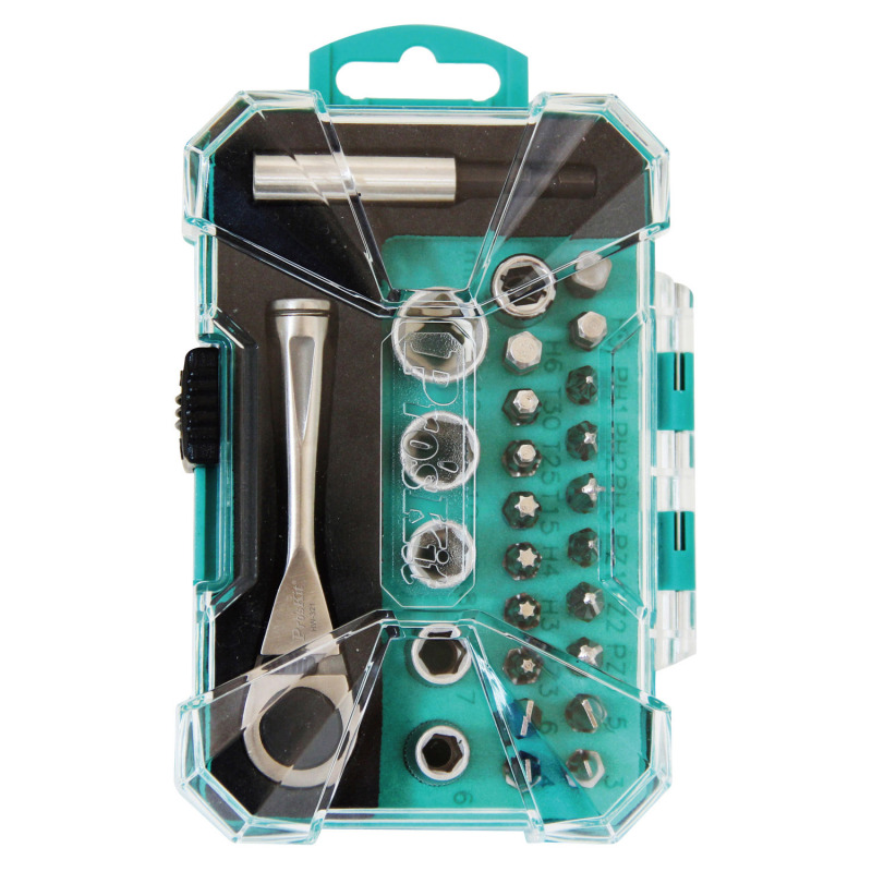 宝工 Pro’sKit SD-2318M 27PCS 棘轮套筒起子组