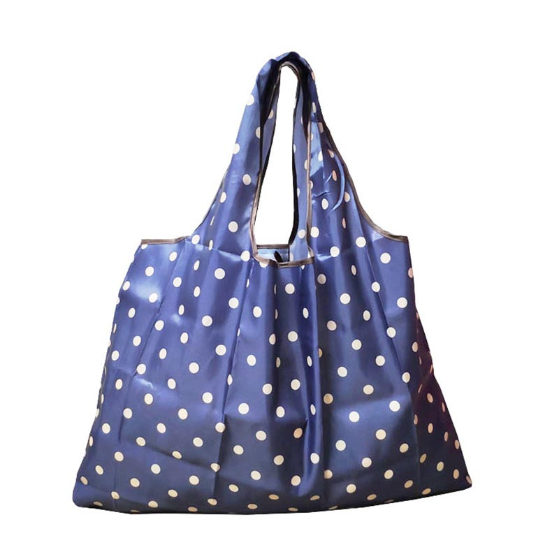 大号折叠购物袋轻防水妈咪轻薄便携买菜包手提袋单肩旅行收纳用品收纳