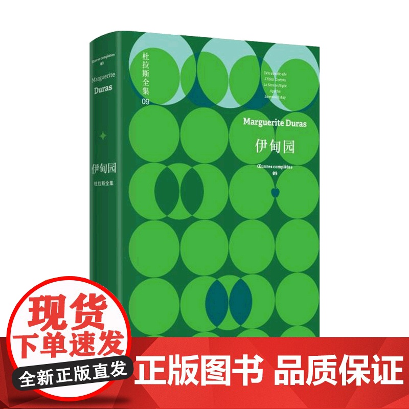 伊甸园 杜拉斯全集9 玛格丽特 杜拉斯 著 外国文学电影剧本 毁灭她说 伊甸园影院 阿加塔 萨瓦纳湾 黑夜号轮船