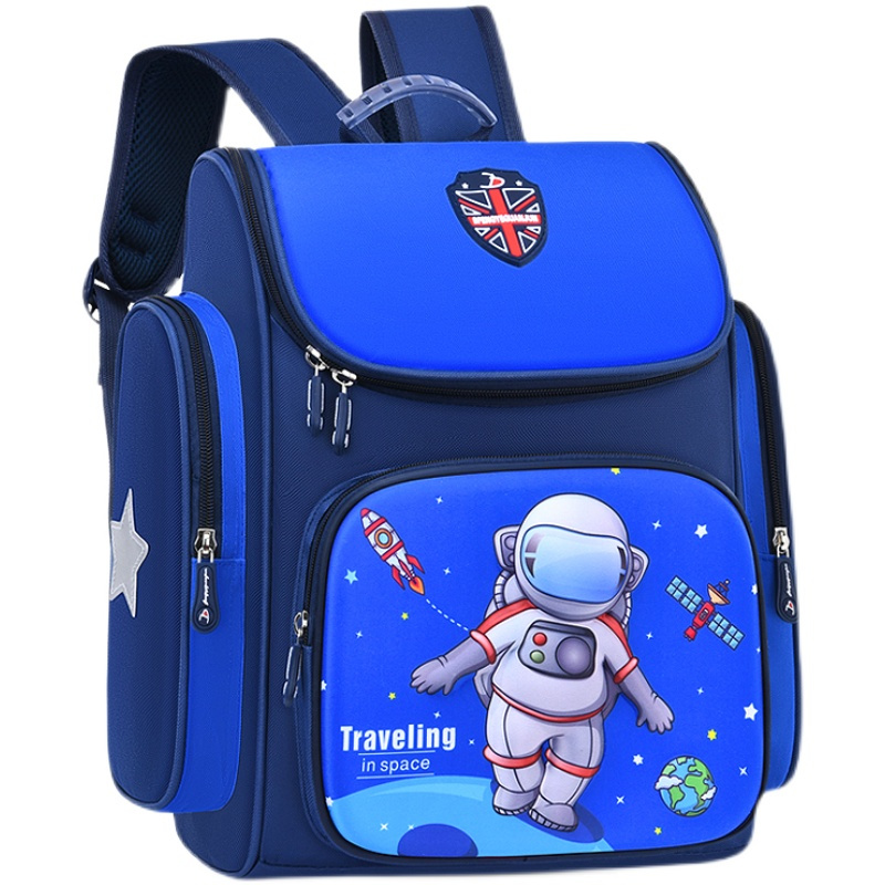 喻娄小学生612岁儿童13一年级男童男韩版双肩背包女孩轻便减负书包