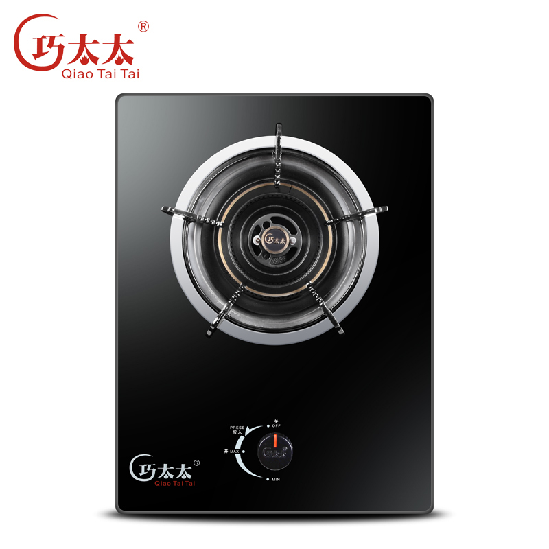 巧太太嵌入式燃气灶4.0kw台嵌两用单眼灶 JZY.1-F5009-W 天然气
