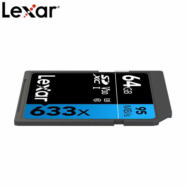 [免邮]雷克沙(Lexar)64G SD卡 633X class10 U1 V1相机存储内存卡 读95MB/s
